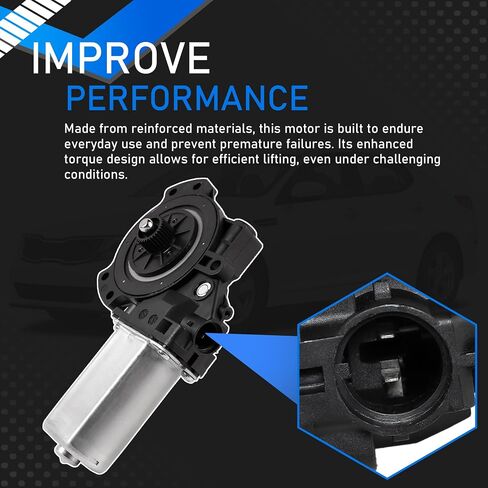 Power Window Motor Front Left Regulator Compatible with 2011-2015 Kia Optima Replaces 82450-2T000 824502T000 in Saudi Arabia