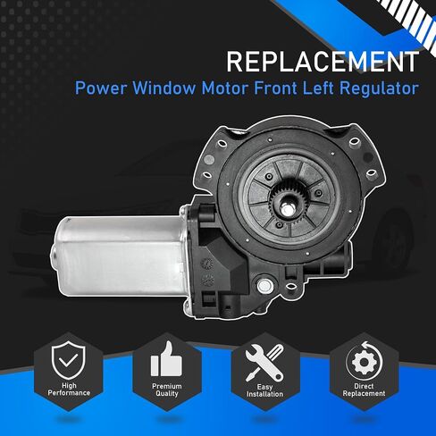 Power Window Motor Front Left Regulator Compatible with 2011-2015 Kia Optima Replaces 82450-2T000 824502T000 in Saudi Arabia