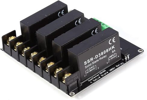 380V 8A 4 قنوات Solid State Relay Module Board SSR Controller in Saudi Arabia