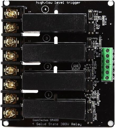 380V 8A 4 قنوات Solid State Relay Module Board SSR Controller in Saudi Arabia