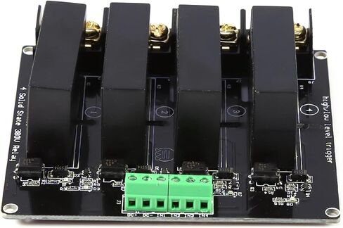 380V 8A 4 قنوات Solid State Relay Module Board SSR Controller in Saudi Arabia