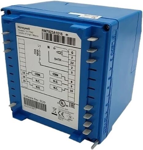 Honeywel Gas Combustion Program Controller RM7823A1016 Relay Modules with Flame Amplifier Working Together in Saudi Arabia