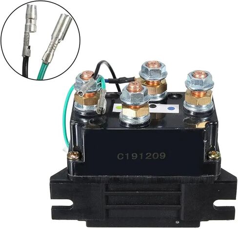 400A Winch Relay Solenoid DC 12V سيارة سيارة مع 6 أغطية حماية الأنماط 21x in Saudi Arabia