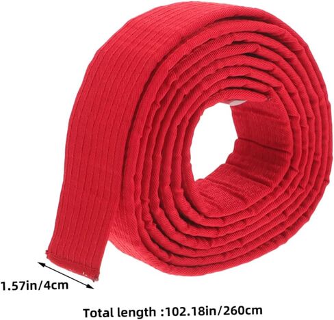 Milisten 2.6m Karate Taekwondo Belt Display Belt Kickboxing Material Material Material Arts for Teaching in Saudi Arabia