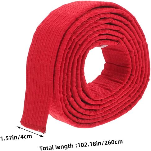 2.6m Karate Taekwondo Belt Youth Martial Arts Belt Karate Waist Band for Boys Girls in Saudi Arabia