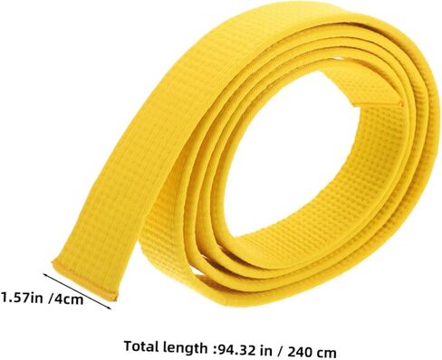 2pcs Professional Martial Art Belts Taekwondo Belt Karate Gifts Comfortable in Saudi Arabia