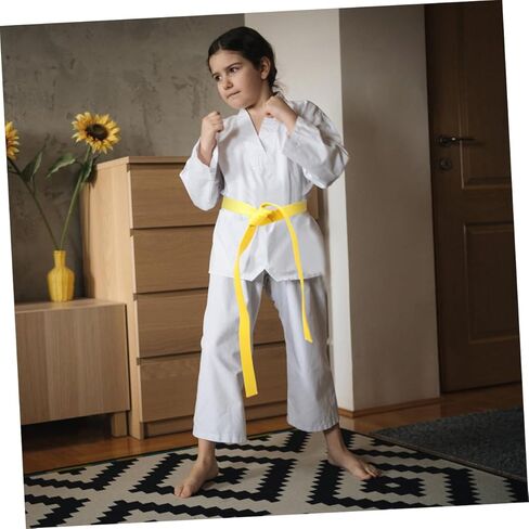 2pcs Professional Martial Art Belts Taekwondo Belt Karate Gifts Comfortable in Saudi Arabia