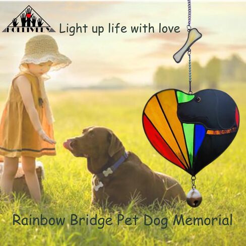 Heart suncatcher, stained glass window hanging, handmade glass heart shaped decoration, commemorative gift with heart shaped greeting cards, gratitude gift, gift for loved ones in Kuwait