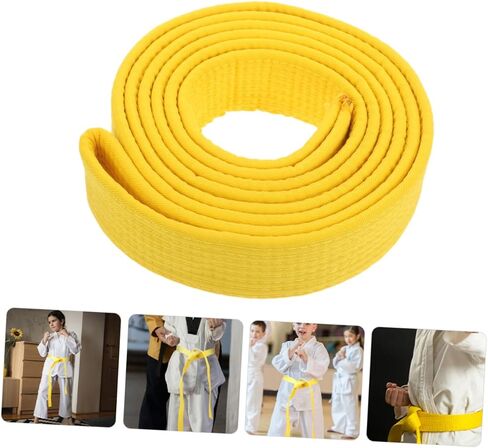 Karate Belt Cotton Taekwondo Waist Belt for Men Women Durable Comfortable Stylish for Training Competitions in Saudi Arabia