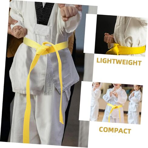 Karate Belt Cotton Taekwondo Waist Belt for Men Women Durable Comfortable Stylish for Training Competitions in Saudi Arabia