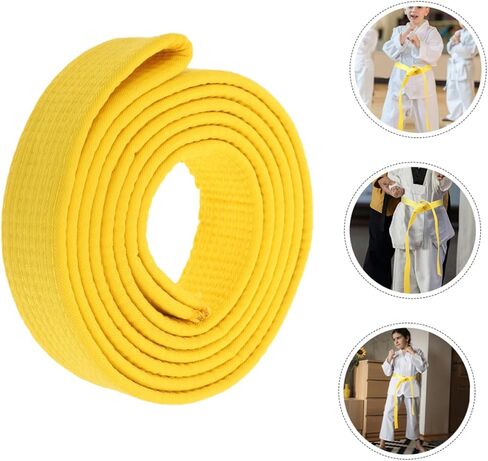 Karate Belt Cotton Taekwondo Waist Belt for Men Women Durable Comfortable Stylish for Training Competitions in Saudi Arabia