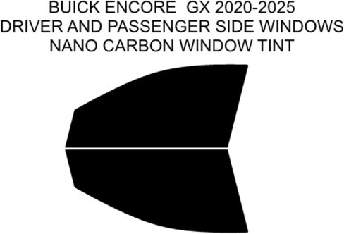 Precut Tint Kit Film Nano Carbon Film for Buick Encore GX 2020-2025 Driver و Cassenger Windows Computer لتناسب Windows الخاص بك .. (20 ٪ الكل) in Kuwait