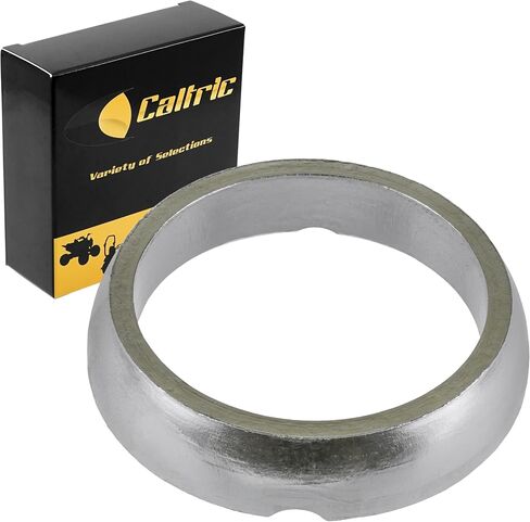 Caltric Muffler Donut Gasket Seal Compatible with Arctic Cat F5 F6 F7 Firecat 500 600 700 2003-2006 in Saudi Arabia