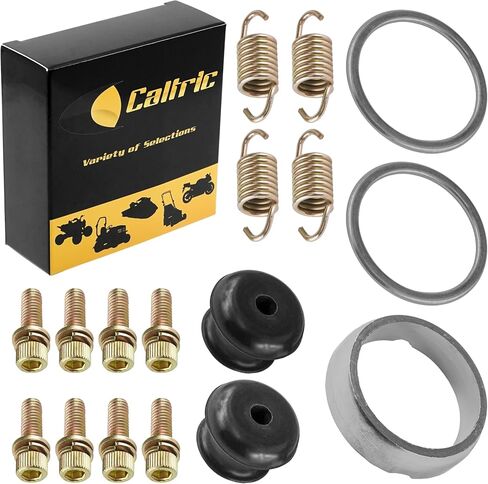 طقم كاتم الصوت كاتم الصوت Caltric Clinencer Sep Spring Kit متوافق مع Polaris RZR XP 900 2011 2013 2013 in Kuwait