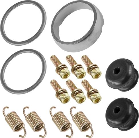 طقم كاتم الصوت كاتم الصوت Caltric Clinencer Sep Spring Kit متوافق مع Polaris RZR XP 900 2011 2013 2013 in Kuwait