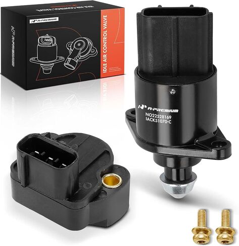 A-premium idle control Valve IAC + Throttle position sensor tps متوافق مع Jeep Grand Cherokee 1999-2004 & Dodge Durango 2000-2002 ، Dakota 2000-2002 ، RAM 1500 2002 4.7L in Saudi Arabia