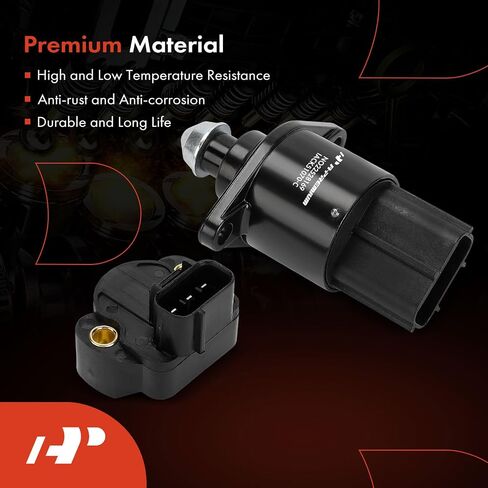 A-premium idle control Valve IAC + Throttle position sensor tps متوافق مع Jeep Grand Cherokee 1999-2004 & Dodge Durango 2000-2002 ، Dakota 2000-2002 ، RAM 1500 2002 4.7L in Saudi Arabia
