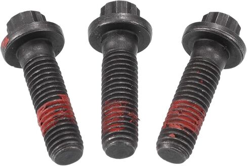 No.3903834 براغي تثبيت بداية ل Dodge لـ RAM 2500 3500 2003-2006/ Inner/ Dating Metal Plastic/ 3 PCS Black in Saudi Arabia