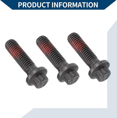 No.3903834 براغي تثبيت بداية ل Dodge لـ RAM 2500 3500 2003-2006/ Inner/ Dating Metal Plastic/ 3 PCS Black in Saudi Arabia