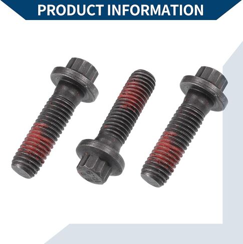 No.3903834 براغي تثبيت بداية ل Dodge لـ RAM 2500 3500 2003-2006/ Inner/ Dating Metal Plastic/ 3 PCS Black in Saudi Arabia