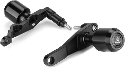 مزلقة إطار الدراجات النارية Modeer متوافقة مع H & Onda CB650R / E-Clats 2024 2025 | CBR650R / E-Clats 2024 2025 حامي السقوط منصات تحطم CB 650 R CBR 650 R (التيتانيوم) in Kuwait