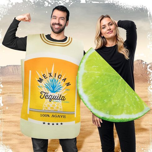 Zadin Tequila and Lime Couples Halloween Costume for Adults Funny, Best Couples Costumes 2025, Disfraces Para Parejas in Saudi Arabia