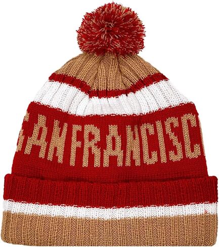 Minnesota Beanie Knit Hat with Pom Winter Cuffed Cap Sport Fans Gift in Saudi Arabia