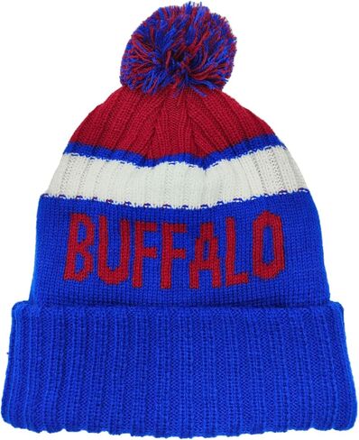 Minnesota Beanie Knit Hat with Pom Winter Cuffed Cap Sport Fans Gift in Saudi Arabia