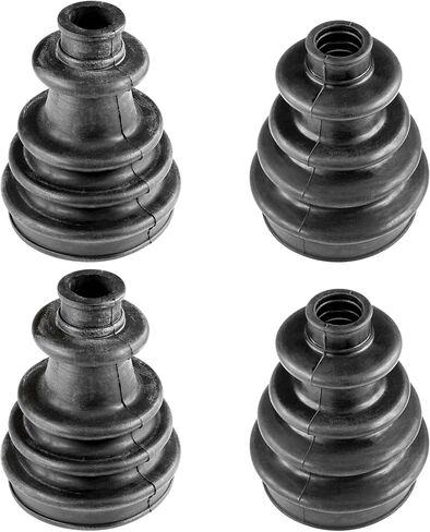 Caltric 2 Front Axle Inner and Outer CV Boot Kit Compatible with Polaris Ranger 500 2006 2007 2x4 4x4 in Saudi Arabia