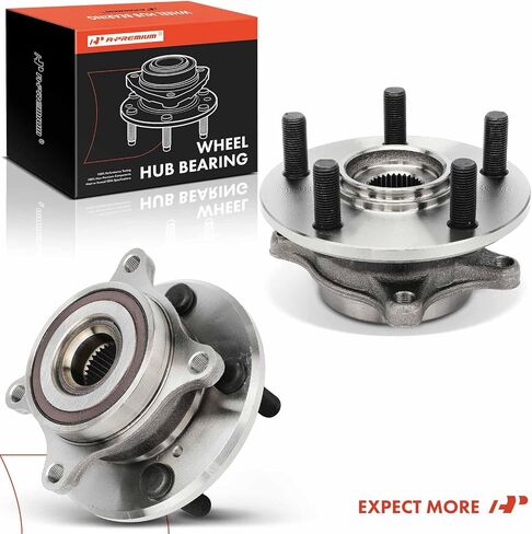 A-Premium 2 X Work Wheel Bearing and Hub Assembly مع 5-Lug متوافق مع Acura RL 2005-2012 ، AWD فقط in Kuwait