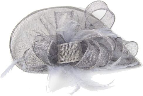 Orcle Sinamay Fascinator Pillbox Hat Headband Hair Clip for Cocktail Tea Party in Kuwait
