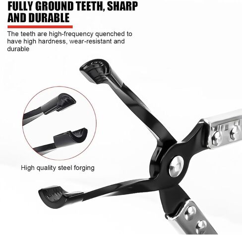 11PCS Car Valve Stem Seal Remover and Installer Tool Kit, Vehicle Valve Stem Seal Disassembly Plier with Drive Handle Socket Adapter, Auto Repair Maintenance Tool, Fit Most Engines in Saudi Arabia