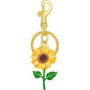Sunflower Keychains Bag Charms Purse for Women, Car Key Chains Women Cute Gifts for Birthday Mothers Christmas in Saudi Arabia