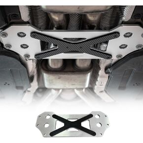دعامة الهيكل الأمامي لـ BMW M3 G80 / M4 G82 (2021-2025) ، شريط تعزيز الإطار الفرعي G8X ، جسم الألومنيوم مع لهجات ألياف الكربون in Kuwait