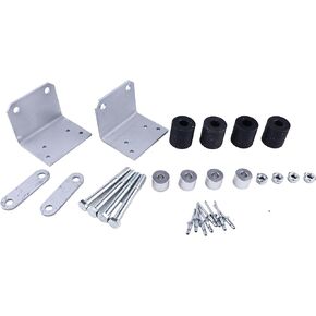 Lower Roller Bracket Kit Compatible with Peterbilt 379 Trucks Driver and Passenger Side 13-04401M002 13-03593 in Kuwait