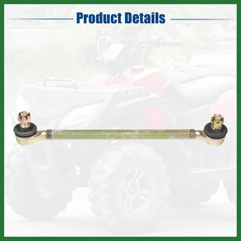 Motoforti 22cm 8.66 "توجيهات التوجيه ROD BALL TIN COIND ROD TELL FING لـ 50CC 70CC 90CC 110CC 125CC 150CC 200CC 250CC ATV Four Quad - Pack of 1 -Lasting in Saudi Arabia