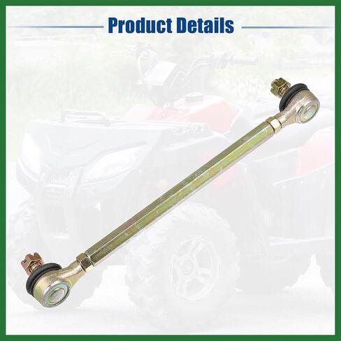 Motoforti 22cm 8.66 "توجيهات التوجيه ROD BALL TIN COIND ROD TELL FING لـ 50CC 70CC 90CC 110CC 125CC 150CC 200CC 250CC ATV Four Quad - Pack of 1 -Lasting in Saudi Arabia