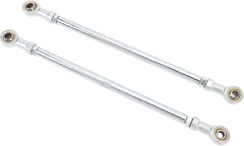 1 Pair 295mm 8mm Steering Tie Rod Kit Steel Alloy High Strength Long Lasting for Go Kart ATV Racing Cart in Saudi Arabia