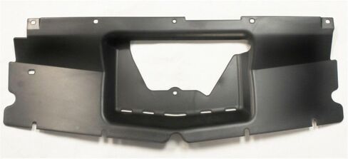 for Chevy for Camaro 2.5L 1982-1986 & 2.8L 1982-1989 & 5.0L 1982-1992 & 5.7L 1987-1992 & 3.1L 1990-1992 Convertible Front Bumper Radiator Filler Panel Black HT14019578 14019578 in Kuwait