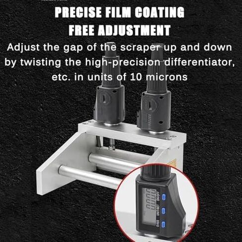 قضيب فيلم رقمي قابل للتعديل 0-3500um | 10um التخرج coater | مكشطة قابلة للإزالة والشفط المغناطيسي | مثالي للطباعة والطلاء والطلاء in Saudi Arabia