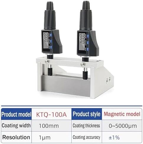 قضيب فيلم رقمي قابل للتعديل 0-3500um | 10um التخرج coater | مكشطة قابلة للإزالة والشفط المغناطيسي | مثالي للطباعة والطلاء والطلاء in Saudi Arabia