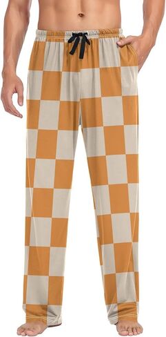 Halloween Skull Pajama Pants for Men Funny, Mens Sleep Lounge Pants Pajama Bottoms Lightweight in Saudi Arabia