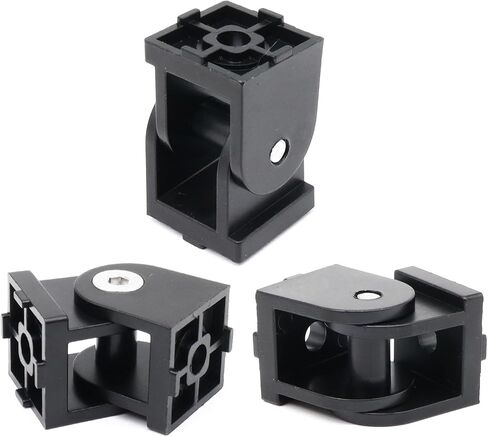 6Pcs 1010 120 Degree Angle Bracket 1" x 1" 10 Series Aluminum Extrusion 60deg Joint Connector Brace for Slot 60° Corner Joiner 120deg 1020 1 Inch Extruded Aluminium Profile in Saudi Arabia