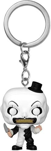 فونكو بوب! Keychain: Horror - Art the Clown - Terrifier Novelty Keyring - Figure Mini Figure - Stocking Filler - Gift Idea - Permcaledise - Horror Fans - Backpack Decor in Saudi Arabia