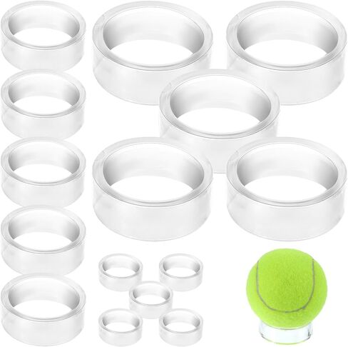 15 Pcs Acrylic Round Ball Pedestal Plastic Sphere Stands Softball Ring Holder For Balls Display Clear Small Medium Large Round Baseball Ring Stands Crystal Sphere Stand For Decorative Eggs Balls in Saudi Arabia