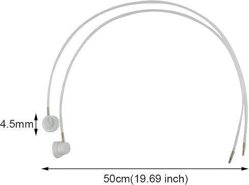 2Pcs 360 Degrees Aerosol Spray Nozzle Set, 19.69 Inch Extension Hose, for Male Stem Spray Cans Fluid Auto Car Nozzle Film 2XAerosol Nozzle,4.5mm Extension H3C9 in Saudi Arabia