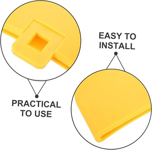 غلاف واقٍ من حبات الأدوات الواقية لأدوات الإطارات المتينة ABS لمجرف الإطارات ومواقفات الحافة الملحق in Kuwait
