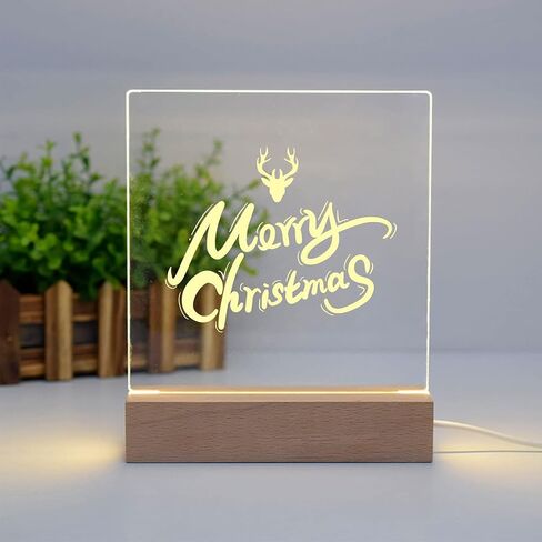 4pcs 6 "قاعدة مصباح LED خشبي ، قاعدة خفيفة مصباح خشبي ملون ، قاعدة مصباح LED قاعدة لايت قاعدة ليلية لفيلم أكريليك ثلاثي الأبعاد الفنية الزجاجية in Kuwait