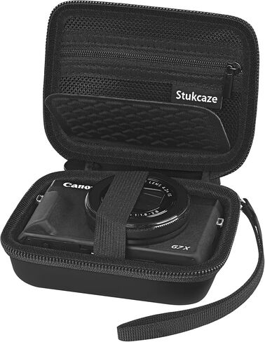stukcaze Camera Case, Canon Camera Bag PowerShot Digital Camera Organizer Case for Sony ZV1/ZV1F Dscw 800/830, Kodak PIXPRO FZ45 Case, Travel Carrying Protective Case for Cable in Kuwait
