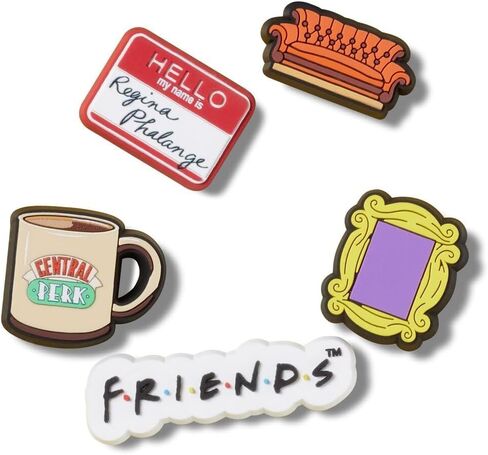 Crocs Unisex's Jibbitz Shoe Charms-Friends 5-Pack in Kuwait